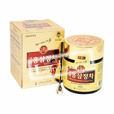 Cao Hồng Sâm Bio Apgold Korean Red Ginseng Extract Tea 100g Chính Hãng