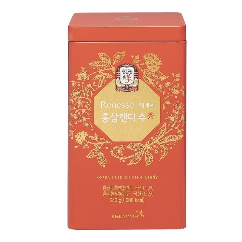 Kẹo Hồng Sâm KGC Korean Red Ginseng Candy Renesse 240g