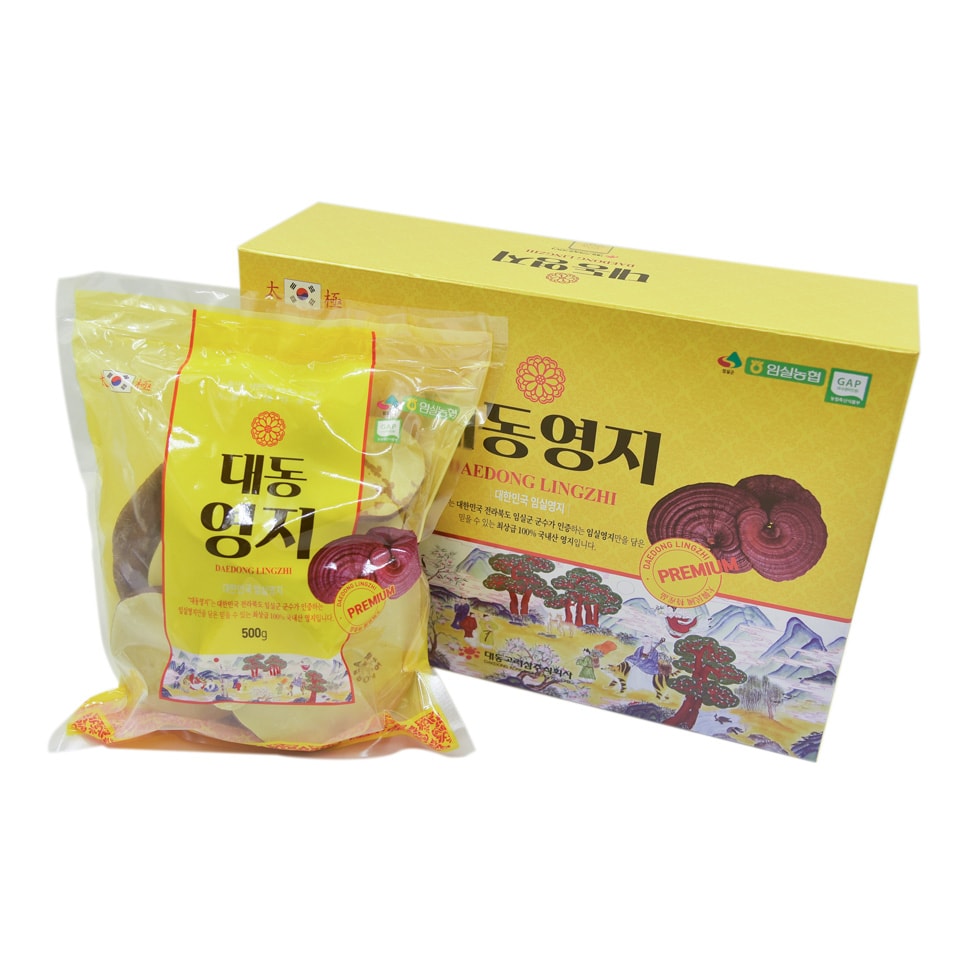 Nấm Linh Chi Đỏ Daedong Lingzhi Mushroom Premium Hàn Quốc 1kg