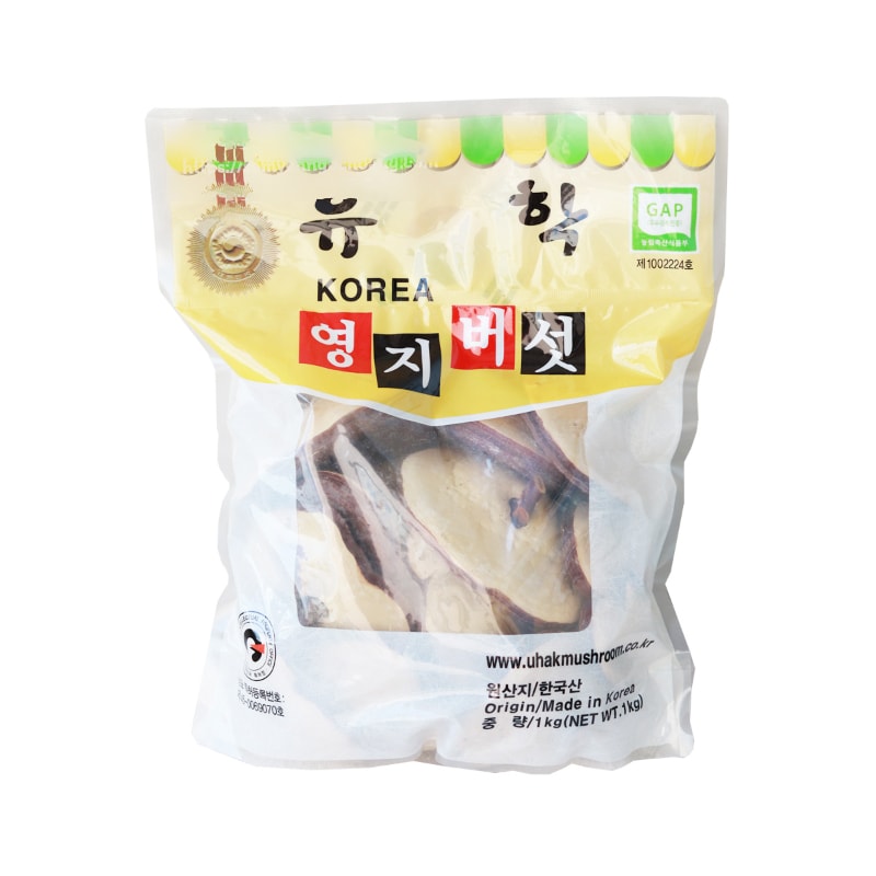 Nấm Linh Chi Đỏ Hàn Quốc Uhak Mushroom Bịch 1kg Mua Ở Đâu