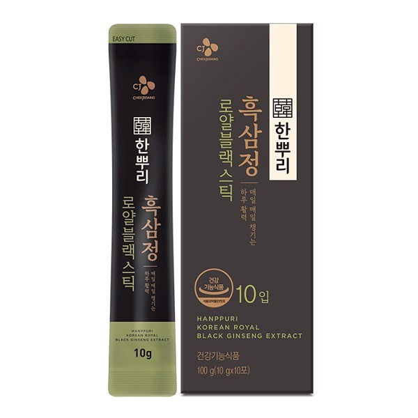 Tinh Chất Hắc Sâm CJ Hanppuri Korean Royal Black Ginseng Extract
