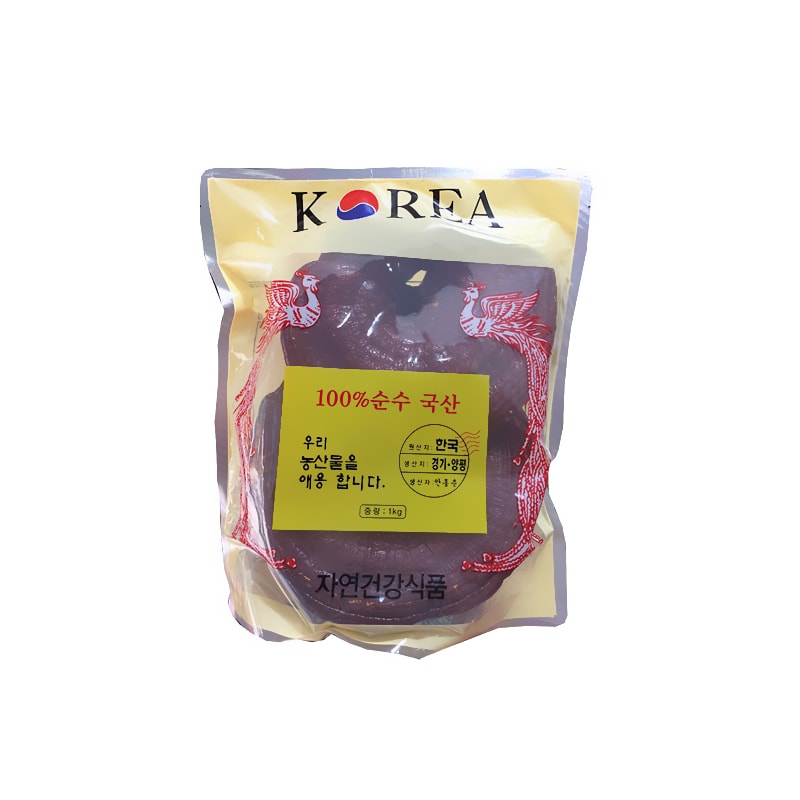 Nấm Linh Chi Đỏ Phượng Hoàng Hàn Quốc Bịch 1kg (2 Tai) Chính Hãng
