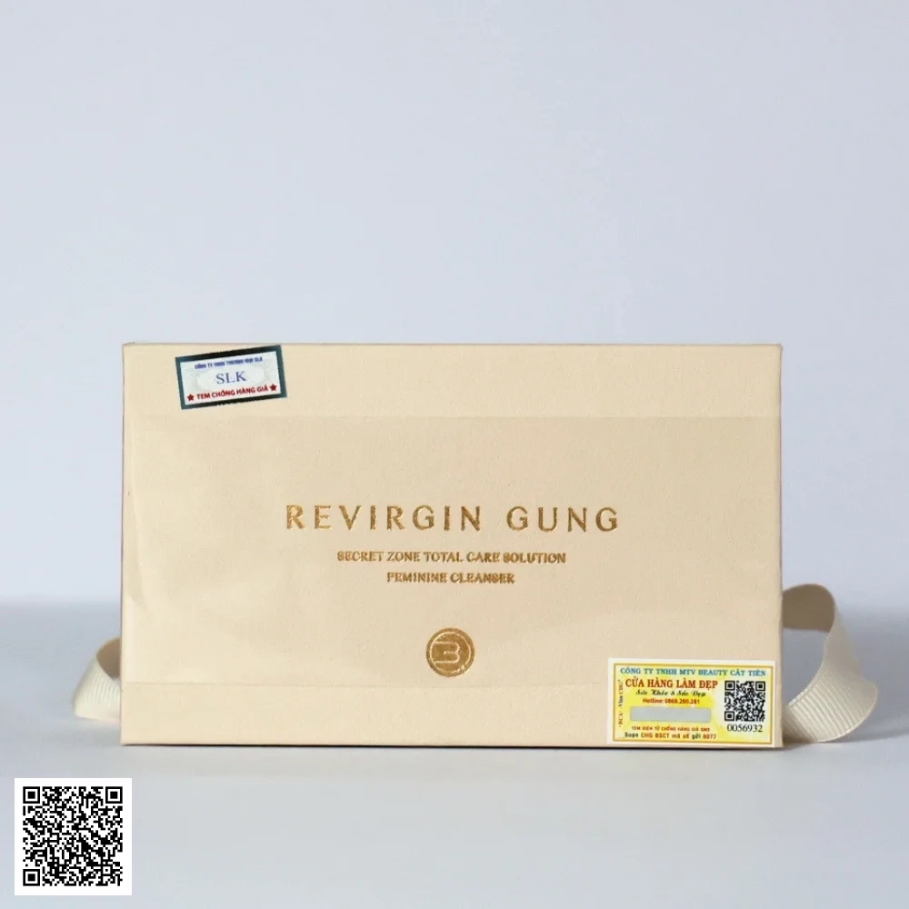 Viên đặt se khít, trẻ hóa âm đạo Revirgin Gung BQCELL Hàn Quốc