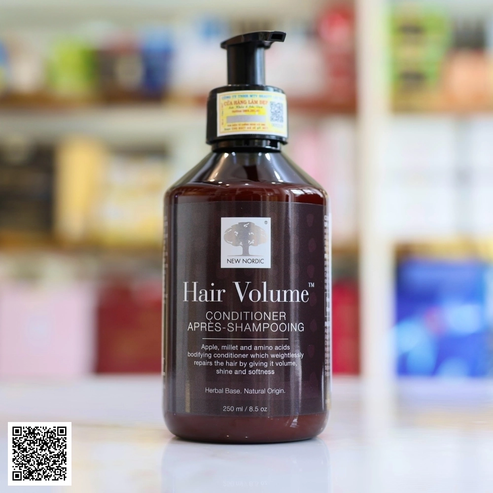 Dầu Xả Hair Volume Conditioner New Nordic Từ Thụy Điển 250ml