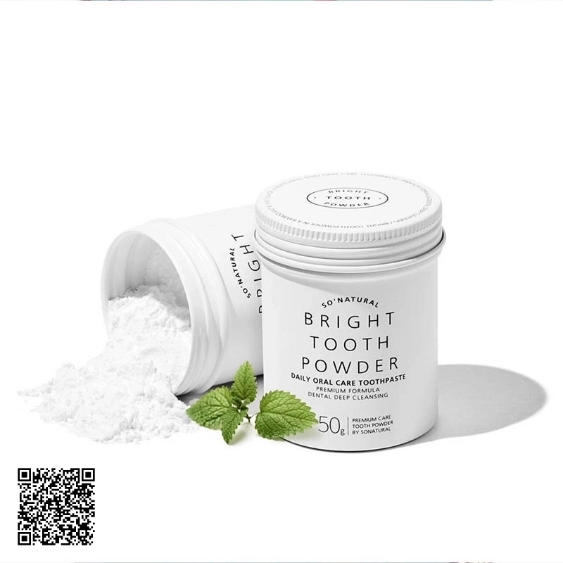 Bột Trắng Răng Sonatural Bright Tooth Powder Của Hàn Quốc 50g