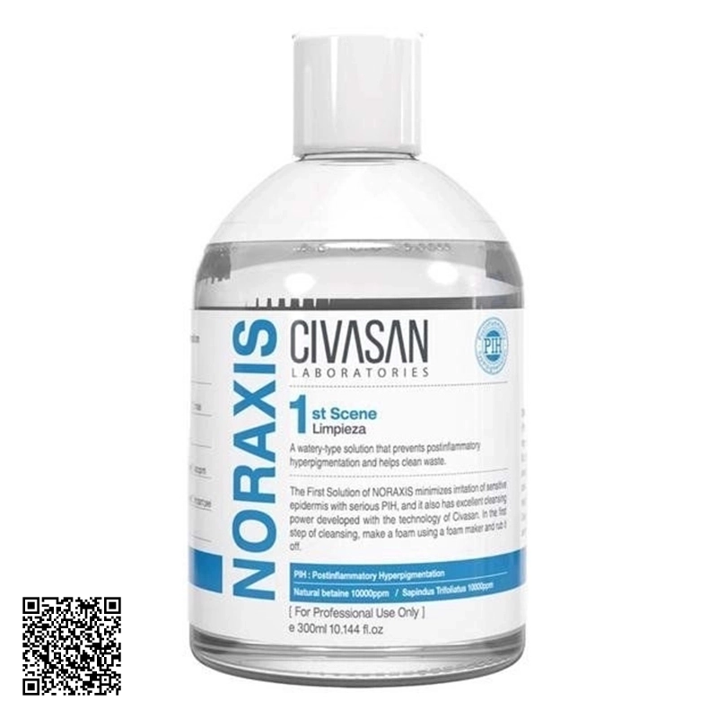 Nước Tẩy Trang Cho Da Nhạy Cảm Civasan Noraxis 1st Scene Limpieza 300ml