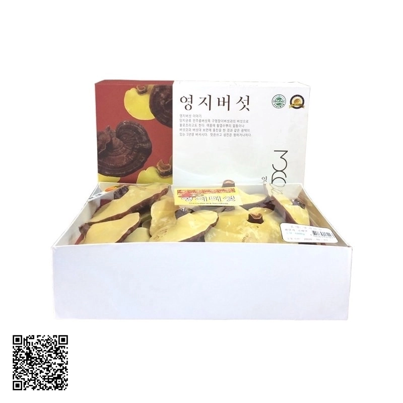Nấm Linh Chi Vàng Thiên Nhiên 365 Thượng Hạng Từ Hàn Quốc 1kg