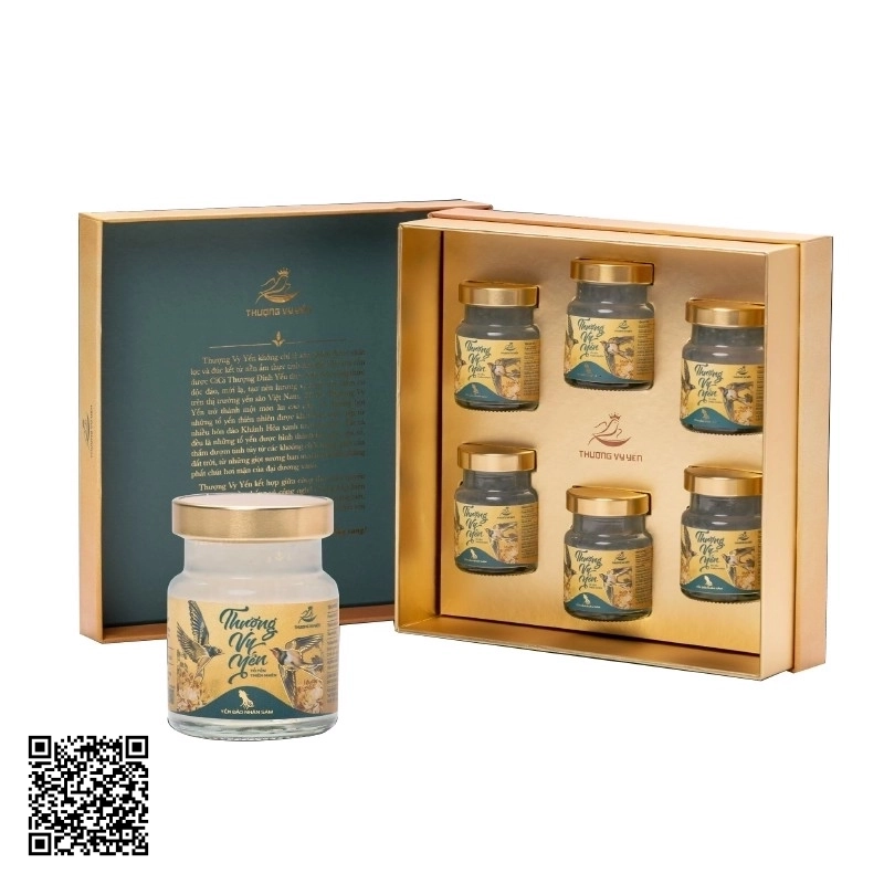 Yến Sào Thượng Vy Yến Đảo Nhân Sâm Set 6 Hũ