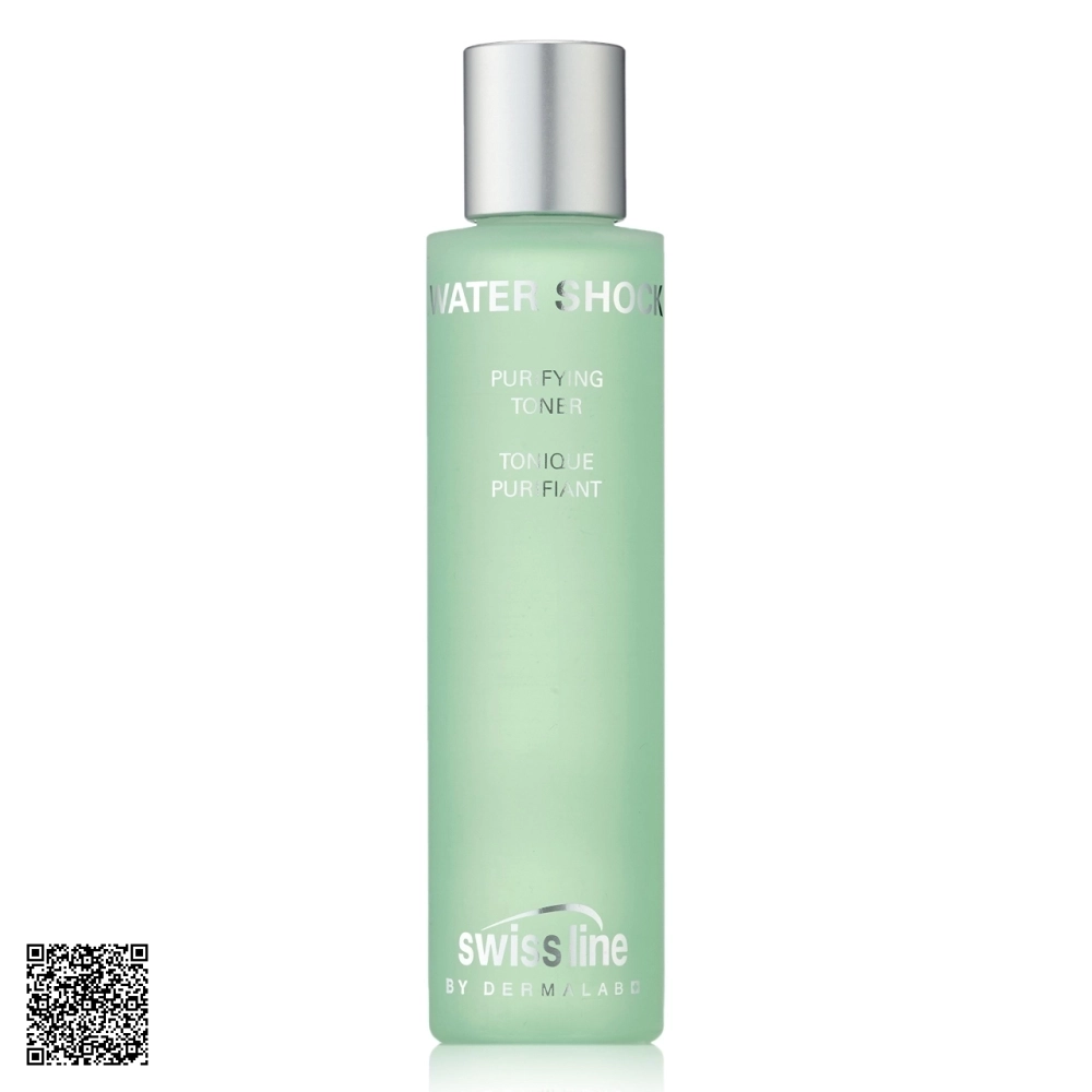 Nước Hoa Hồng Giảm Nhờn Và Tinh Khiết Da Swissline Water Shock Purifying Toner Từ Thuỵ Sĩ 160ml