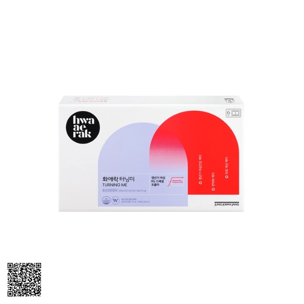 Nước Hồng Sâm Phụ Nữ KGC Jung Kwan Jang Hwa Ae Rak Turning Me Từ Hàn Quốc 30 Gói