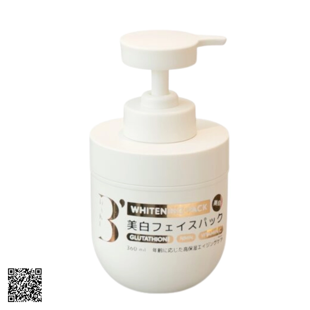 Ủ Trắng B’Haku Whitening Pack Nhật Bản 360ml