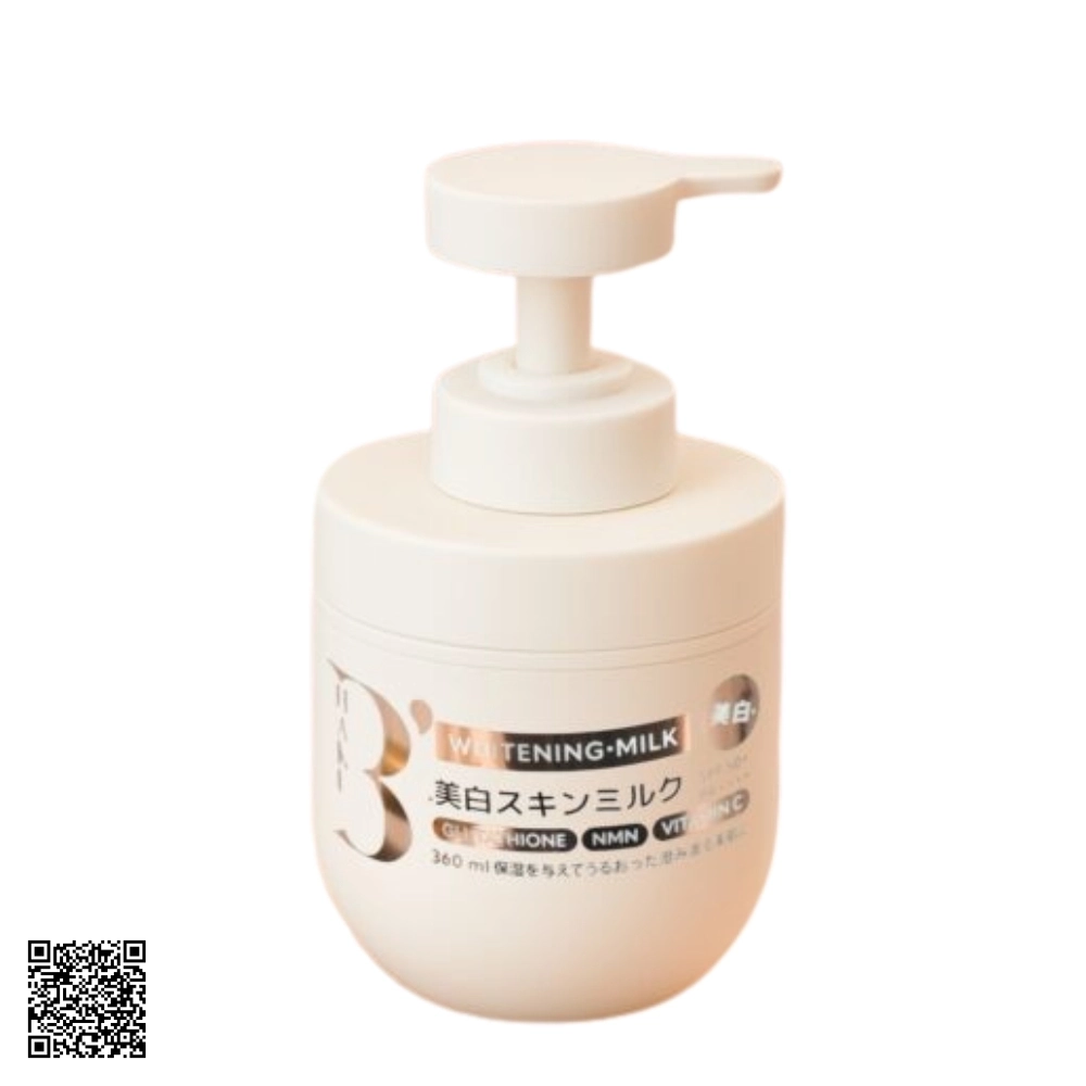 Sửa Dưỡng Thể  B’Haku Whitening Milk Nhật Bản 360ml