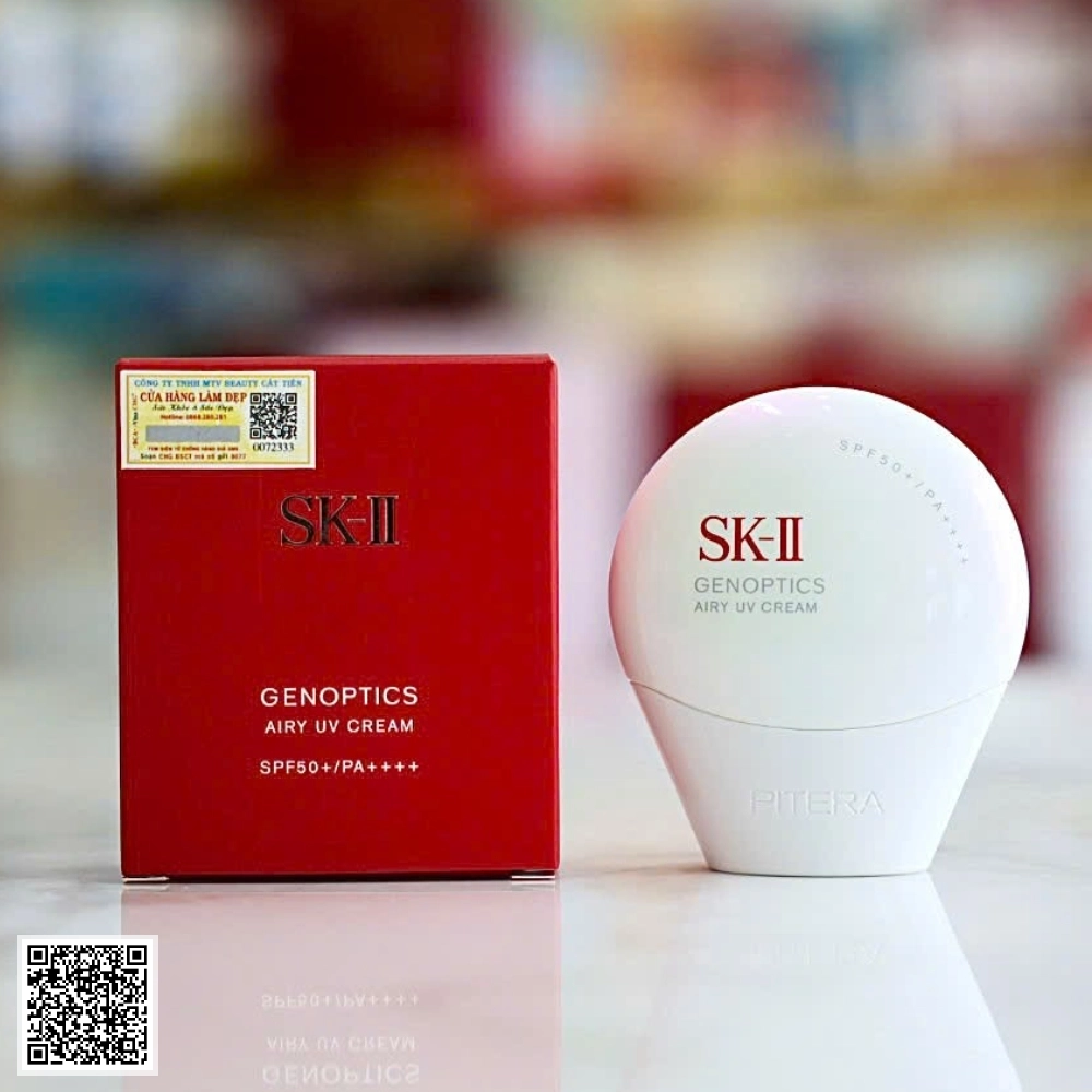 SK-II GenOptics Airy UV Cream Kem Chống Nắng Sk-II Nhật Bản 30g