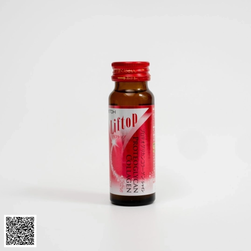 Itoh Kanpo Liftop Proteoglycan Collagen Shine Chăm sóc da chuyên biệt hộp 50ml x 10 chai từ Nhật Bản