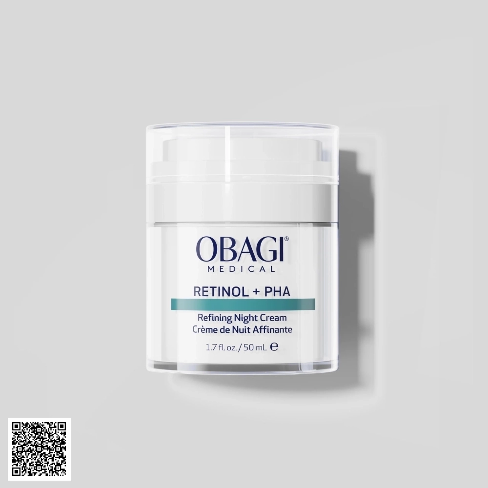 Kem Dưỡng Obagi Medical Retinol + PHA Tái Tạo Và Trẻ Hóa Da Ban Đêm 50ml Từ Hoa Kỳ