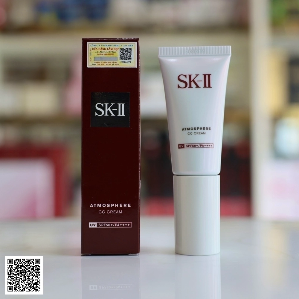 Kem Trang Điểm Chống Nắng SK-II Atmosphere CC Cream UV SPF50/PA+++ 30g